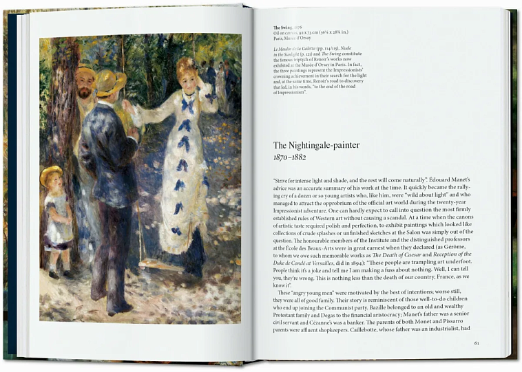 Книга Taschen "Renoir" 606x758