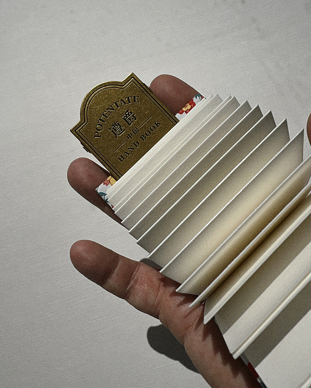 Зажим для бумаги Potentate 4х4,4 см, латунь 606x758