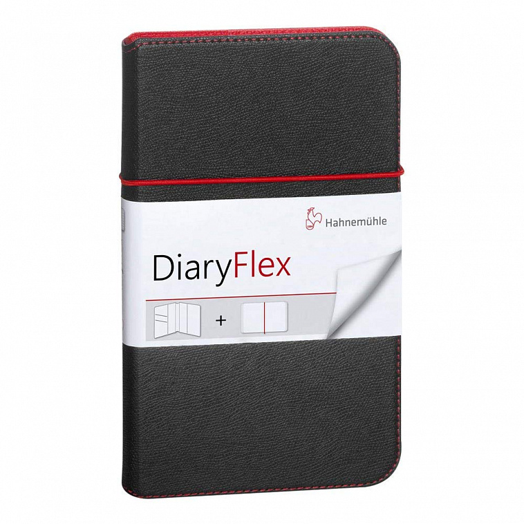 Блокнот для записей, набросков Hahnemuhle "DiaryFlex" 19х11,5 см 80 л 100 г жёсткая обложка