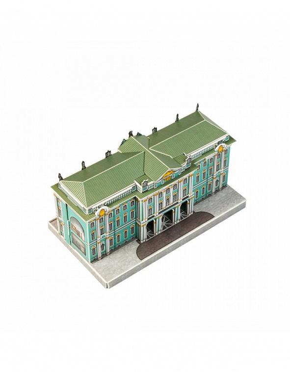 Сборная модель из картона Санкт-Петербург в миниатюре "Эрмитаж"