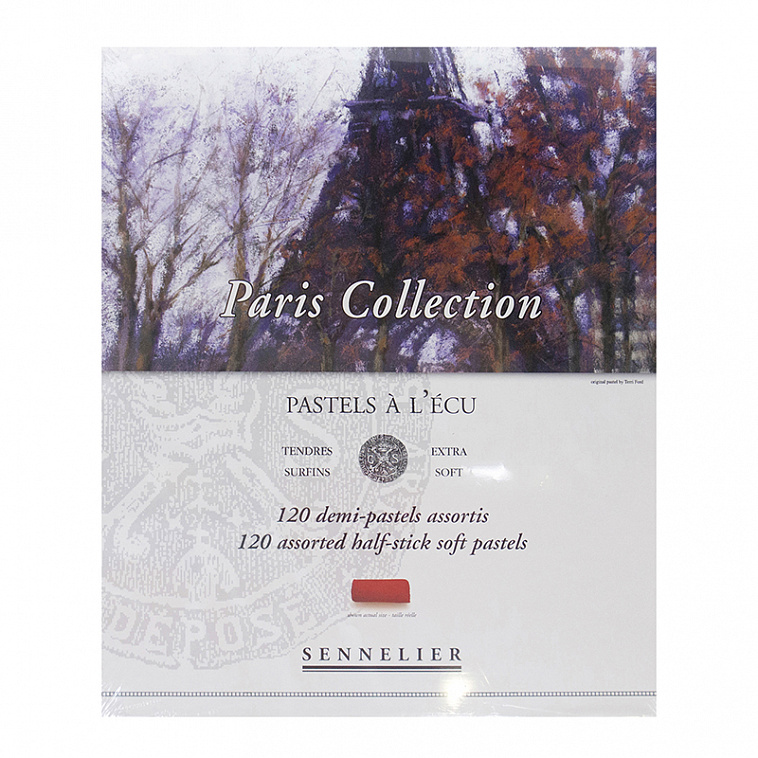 Набор сухой пастели Sennelier "A LECU" 120 цв 1/2, Парижская коллекция, в картонной коробке