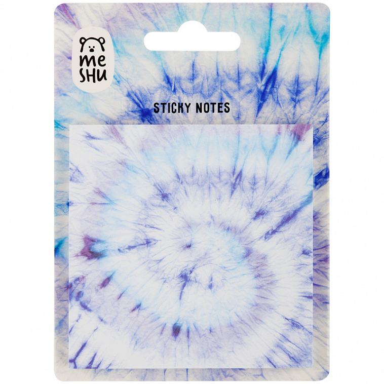 Самоклеящийся блок MESHU "Candy color", 75*75 мм, 50 л, европодвес, Juicy 606x758