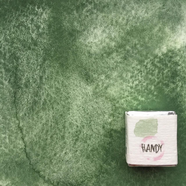 Акварель "Handy" кювета 2 мл, Окись хрома 606x758