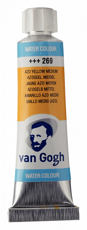 Акварель Talens "Van Gogh" 10 мл Желтый средний 606x758