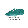 Акварельные чернила Jacques Herbin Éclats, 50 мл, Empire green Темно-зеленый 2
