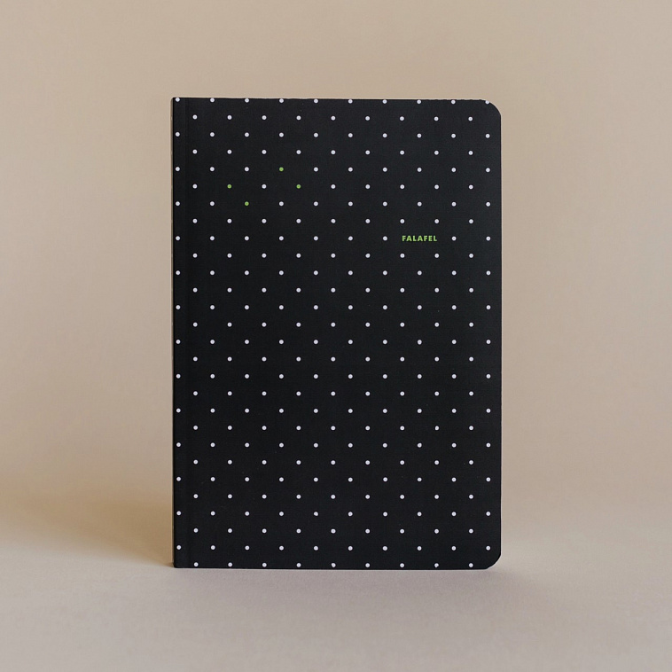 Блокнот для записей FALAFEL BOOKS А5В Dots, 64л, 120г, в точку 606x758