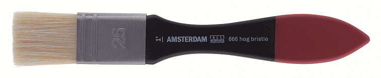 Кисть щетина №1 плоская Talens "Amsterdam Deco" 666 606x758