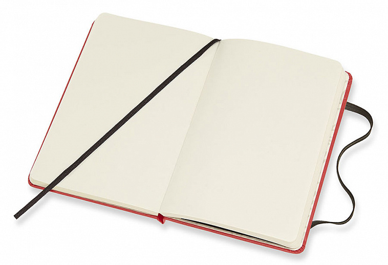 Записная книжка нелинованная Moleskine "KEITH HARING" Pocket 90x140 мм 192 стр красный 606x758