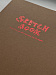 Альбом для эскизов Potentate Simple Sketch Book (Craft Cover) A4 120 л 100 г 2