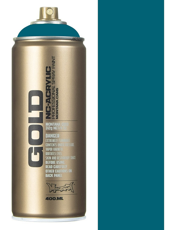 Краска для граффити Montana "Gold" 400 мл в аэрозоли, риф 606x758