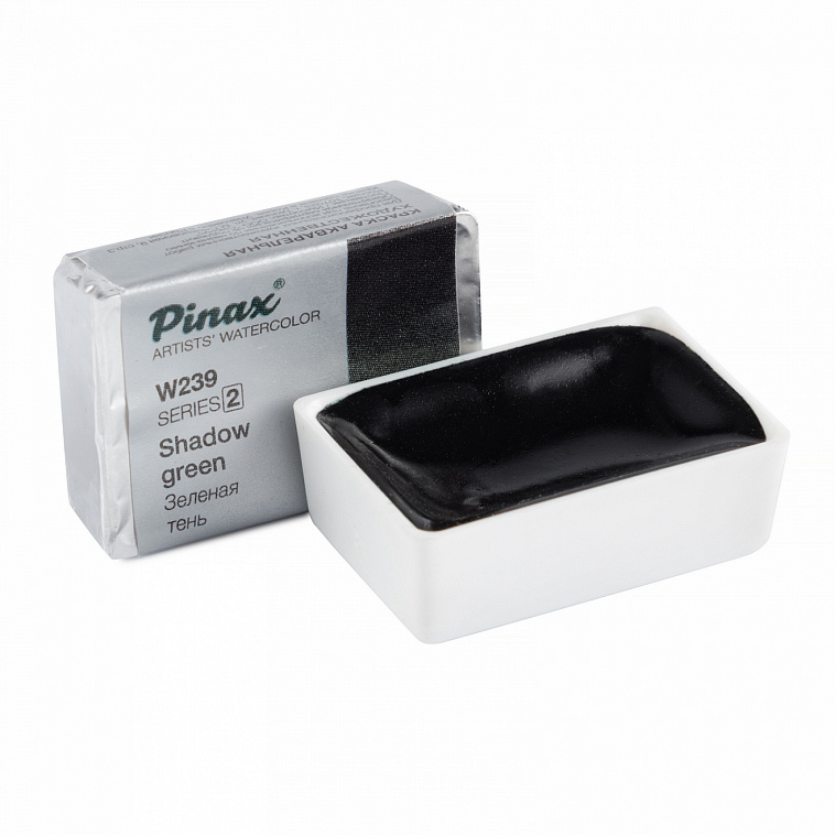 Акварель Pinax кювета 2,5 мл W239 Зеленая Тень 606x758