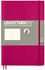 Записная книжка нелинованная Leuchtturm Paperback В6+ 123 стр., мягкая обложка фуксия