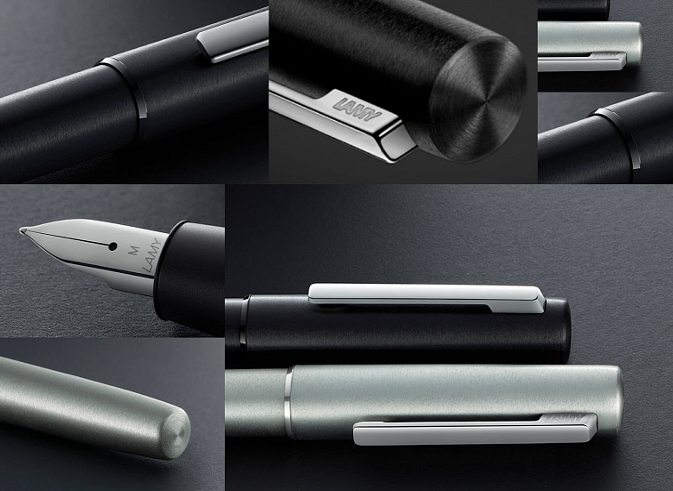 Ручка перьевая LAMY 077 aion, Серебристый