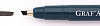 Ручка капиллярная Малевичъ "Graf'Art" скошенная, 3,00 мм