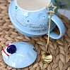 Кружка "Travel in the starry sky", light blue 450 мл 2