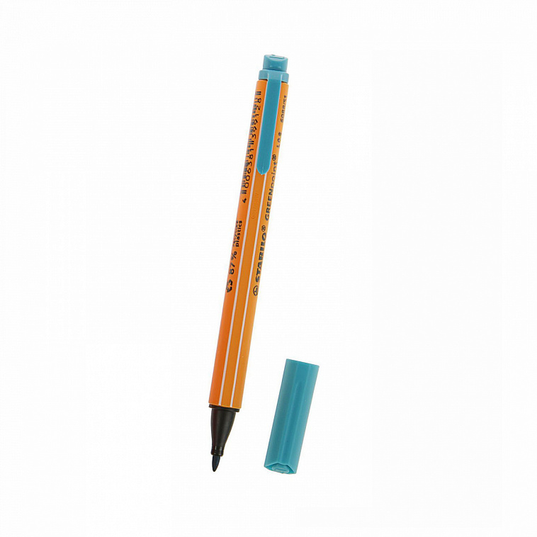 Ручка капиллярная Stabilo "GREENpoint" 6088 бирюзовый