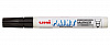 Маркер-краска Uni "Paint" PX-20, 2,2-2,8 мм, алюминиевый корпус, черный