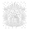 Книга "Я раскрашиваю принцесс" 2