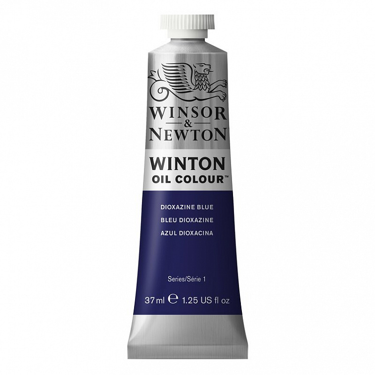 Масло Winsor&Newton "WINTON" 37 мл фиолетовый синий 606x758