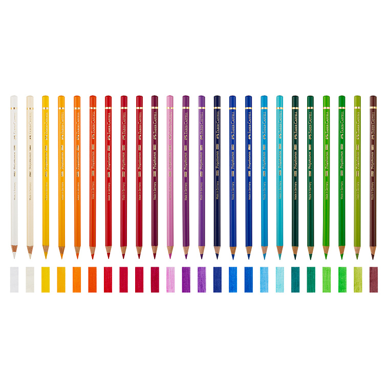Набор художественных изделий Faber Castell "Polychromos & Pitt Graphite Matt ", 40 предметов 606x758