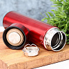 Термос с датчиком температуры "Metallic", red 500 мл 4