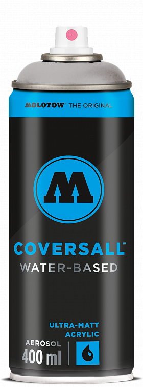Аэрозольная краска Molotow "Coversall WB" 400 мл,  #177 grey blue light 606x758