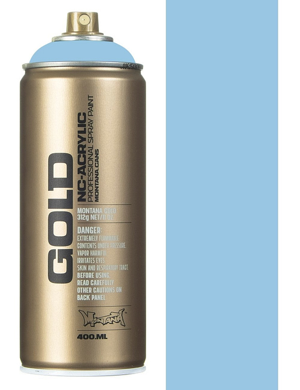 Краска для граффити Montana "Gold" 400 мл в аэрозоли, деним  606x758