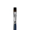 Кисть белка №12 плоская Альбатрос "Байкал" длинная ручка