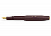 Ручка перьевая Kaweco CLASSIC Sport EF 0,5 мм, чернила синие, корпус бордовый
