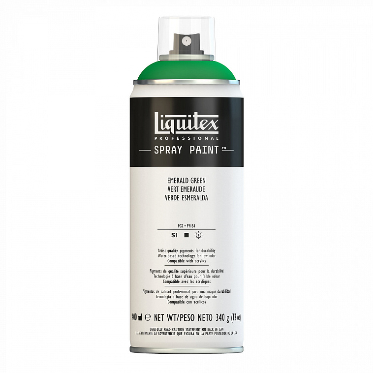 Акрил в аэрозоле Liquitex "Spray" 400 мл Изумрудный 606x758