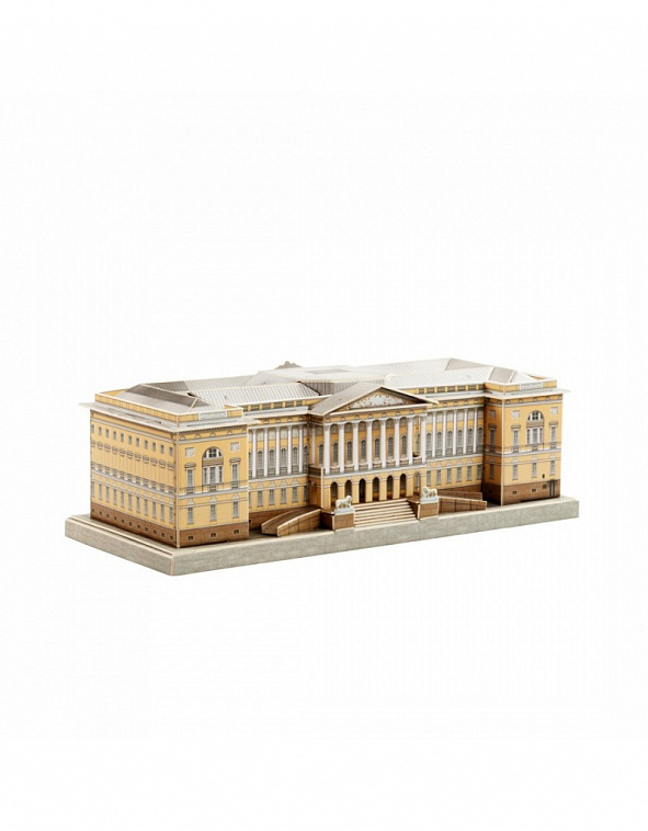 Сборная модель из картона Санкт-Петербург в миниатюре "Михайловский дворец"