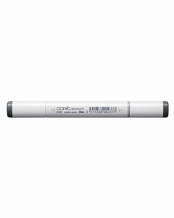 Маркер COPIC sketch C10  (холодный серый, cool gray) (оттенок №10)  606x758