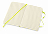 Записная книжка в линейку Moleskine "Classic Soft" Pocket, 90x140 мм 192 стр мягкая обложка, лайм 4