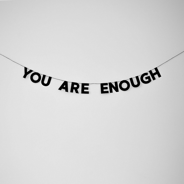 Гирлянда "YOU ARE ENOUGH"