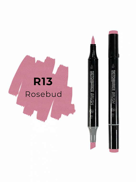 Маркер двухсторонний на спиртовой основе Sketchmarker Brush Цвет Бутон розы 606x758