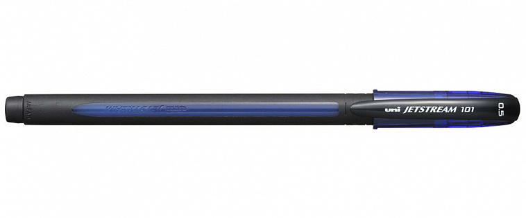 Ручка шариковая UNI "Jetstream SX-101-05" 0,5 мм, синий
