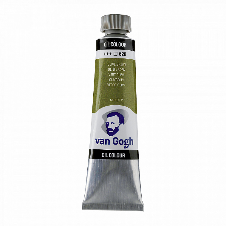 Масло Talens "VAN GOGH" 40 мл Оливковый зеленый 606x758