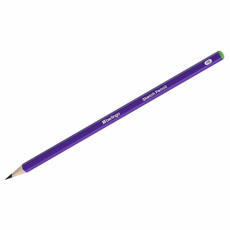 Карандаш чернографитный Berlingo "Sketch Pencil" HB, шестигранный, заточен. 606x758