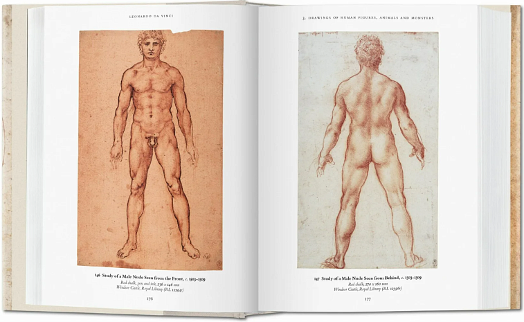 Книга "Leonardo da Vinci. The Graphic Work" 606x758