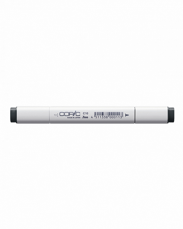 Маркер COPIC C10 (холодный серый, cool gray) (оттенок №10)  606x758