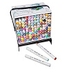 Набор спиртовых маркеров Малевичъ "GrafArt Brush" Максимальный, 120 цветов 4