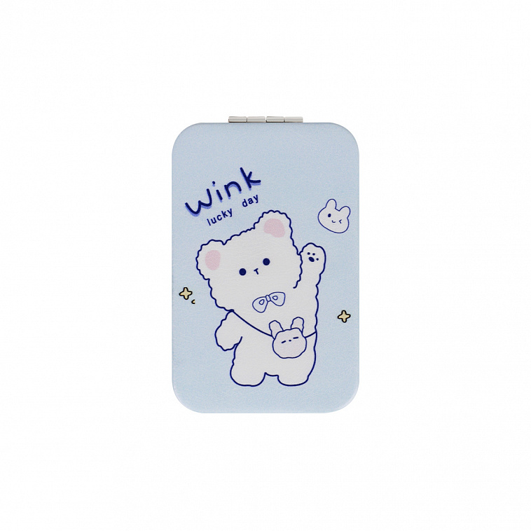 Зеркальце карманное складное MESHU "Lucky bear" 606x758