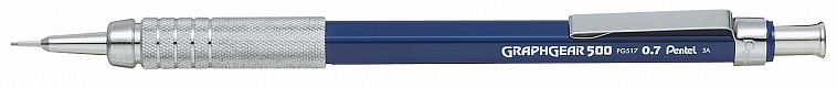 Карандаш автоматический Pentel "Graphgear 520" 0,7 мм, корпус синий
