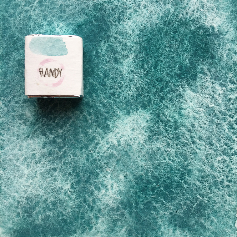 Акварель "Handy" кювета 2 мл, Кобальт бирюзово зеленый 606x758