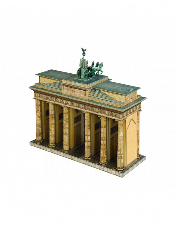 Сборная модель из картона Триумфальные арки и ворота мира "Брандербургские ворота"
