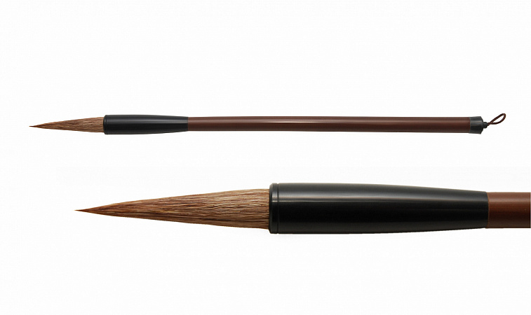 Кисть для каллиграфии MB-111, волос смешанный, ручка бамбуковая