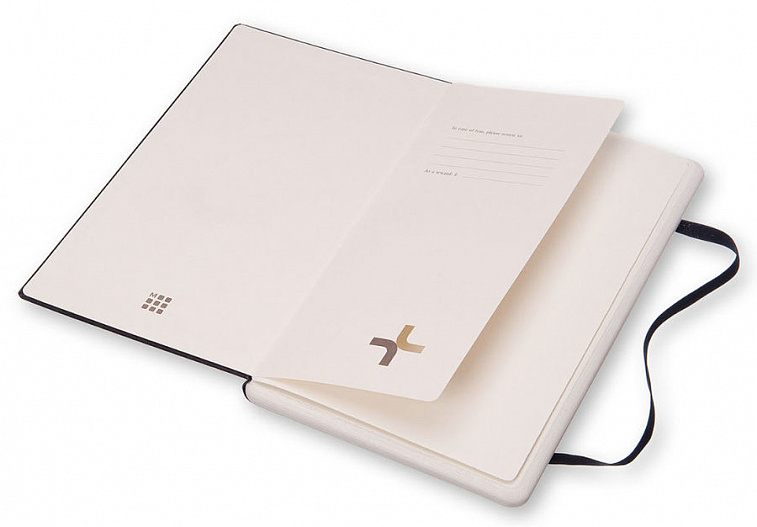 Записная книжка в точку Moleskine "Paper Tablet" Large 130х210 мм 176 стр обложка черная