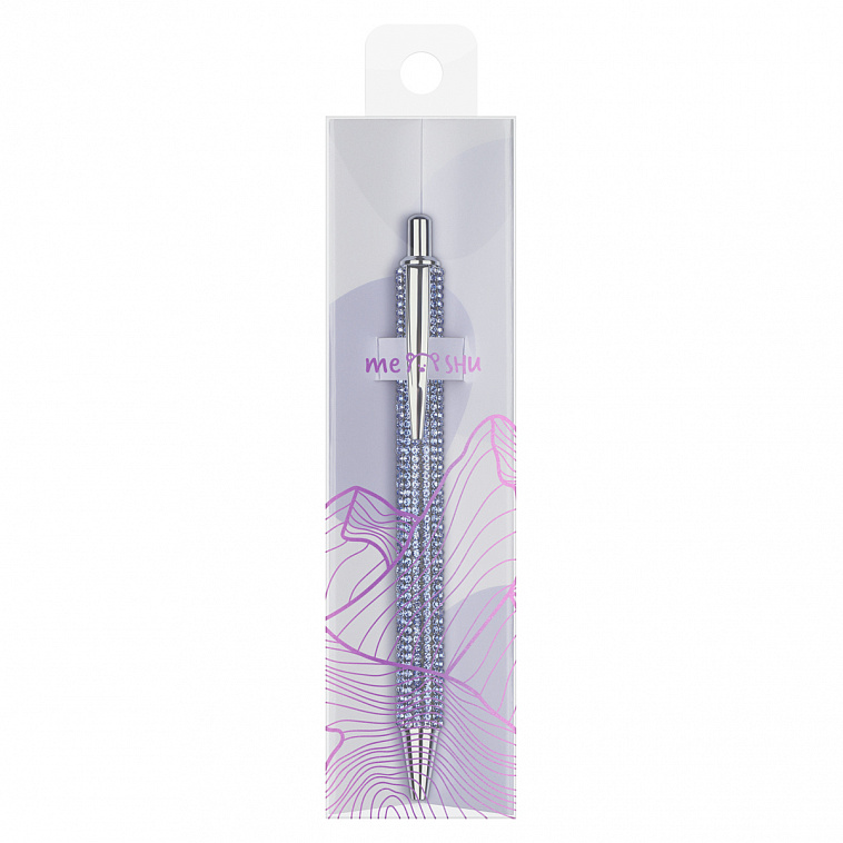 Ручка шариковая MESHU "Sky diamond" 1,0 мм, синяя
