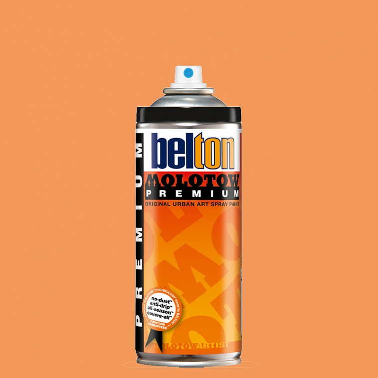 Аэрозольная краска Molotow Premium "belton" 400 мл #034 apricot 606x758