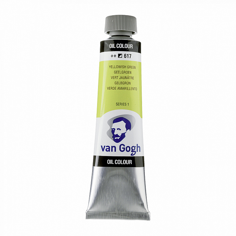 Масло Talens "VAN GOGH" 40 мл Желтовато-зеленый  606x758